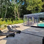 Climatisée Avec Piscine Privée Et Wi-fi à - Fr-1-616-525 Casa de Férias Carlux